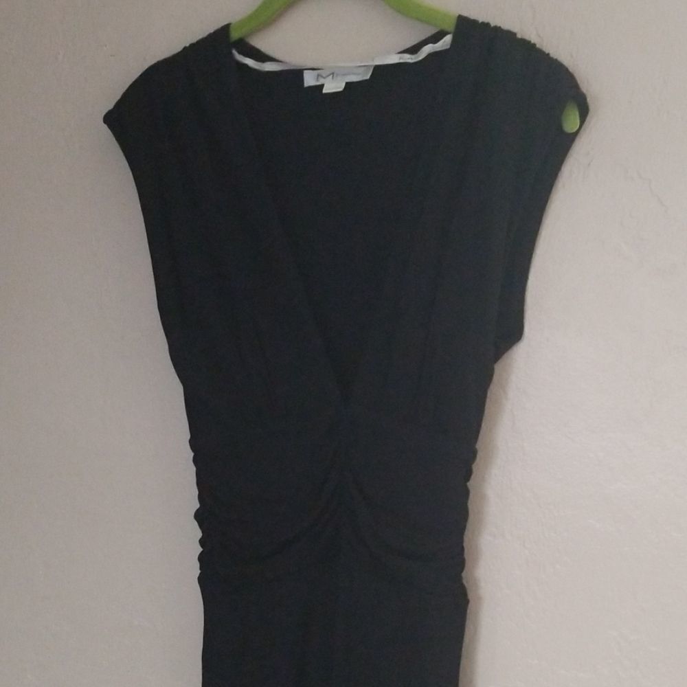 M by MADONNA H& M black maxi dress